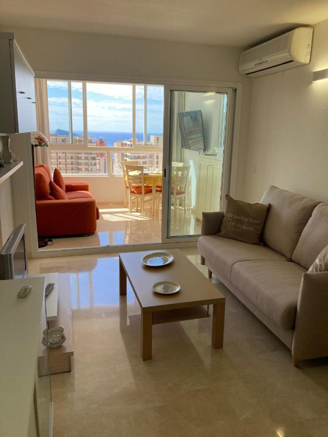 Апартаменты Rascacielo Bonito Mirando Al Mar Бенидорм Экстерьер фото